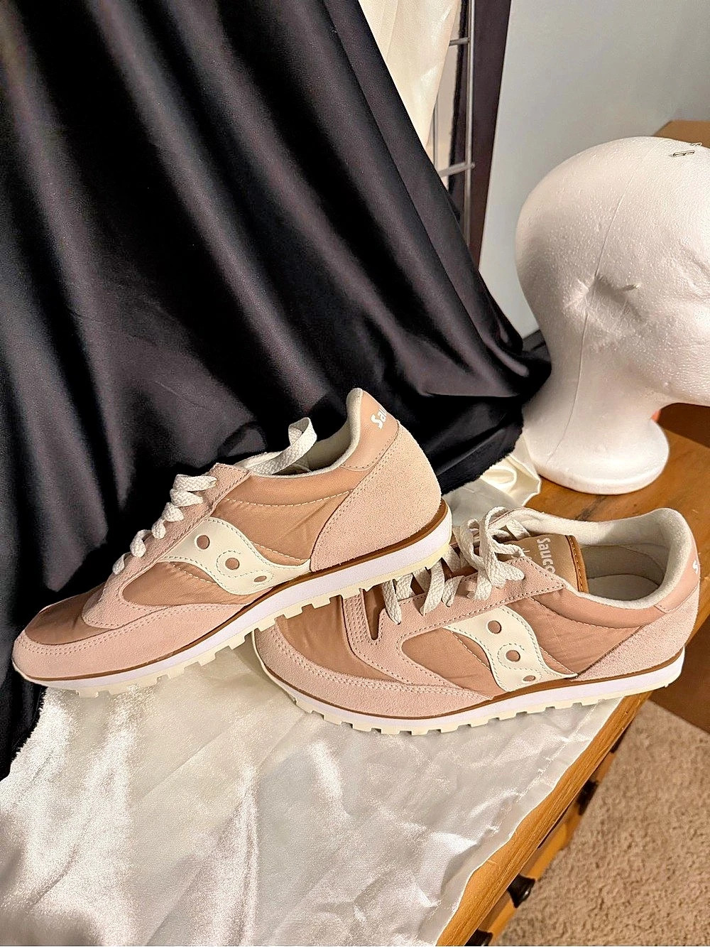 Saucony Jazz Low Pro Women's Sneakers Pink & Brown US 9.5